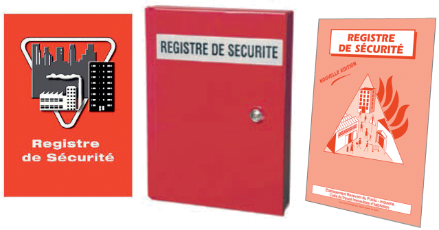 Registres de sécurité